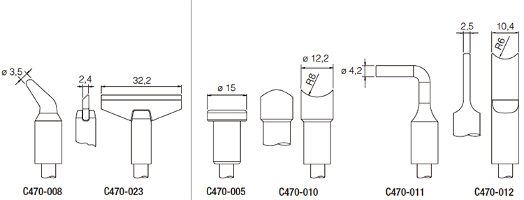 C470烙铁头型号-2