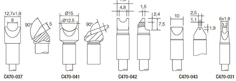 C470烙铁头型号-5